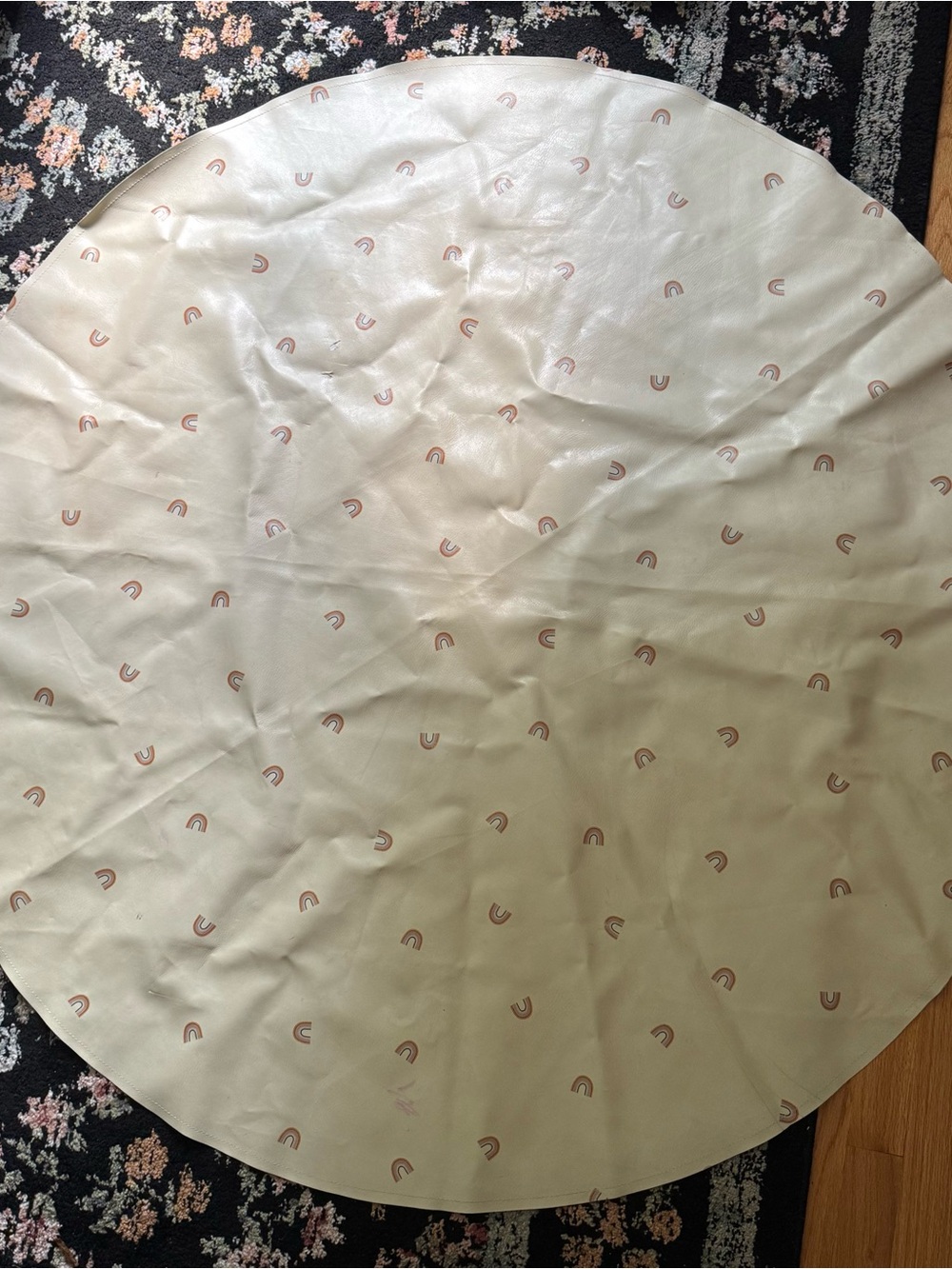 GATHRE | leather floor mat for kids | lightweight and easy to clean